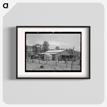 Sabine Farms Barn and Water Tank
 - ラッセル リー Poster.