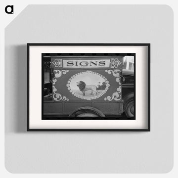 Sign on Truck, San Angelo
 - ラッセル リー Poster.