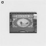 アートメモ帳-Sign on Truck, San Angelo
 - ラッセル リー Memo.