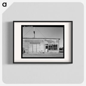 アートポスター-Old Building, Plentywood
 - ラッセル リー Poster.