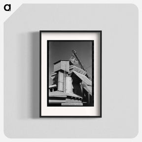 アートポスター-Concrete Mixing Plant, Oklahoma City
 - ラッセル リー Poster.