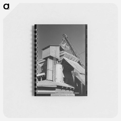 アートメモ帳-Concrete Mixing Plant, Oklahoma City
 - ラッセル リー Memo.