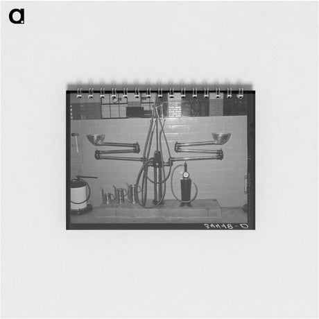 アートメモ帳-Gasoline Service Station
 - ラッセル リー Memo.