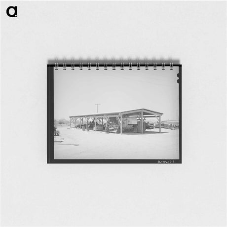アートメモ帳-Casa Grande Valley Farms Shelter
 - ラッセル リー Memo.