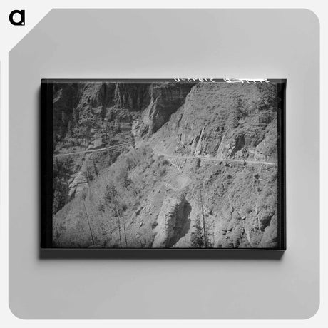 アートパネル-Mountain Road Near Telluride
 - ラッセル リー Canvas.