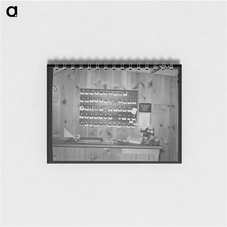 アートメモ帳-Tourist Court Keys and Desk
 - ラッセル リー Memo.