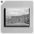 アートパネル-Garage and Gasoline Pump
 - ラッセル リー Canvas.