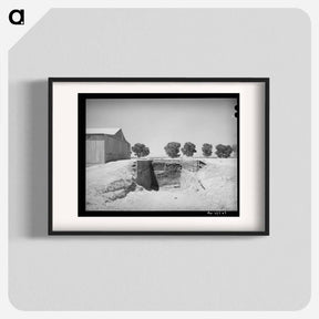 アートポスター-Trench Silo at Casa Grande Valley Farms
 - ラッセル リー Poster.