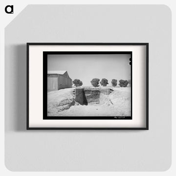 Trench Silo at Casa Grande Valley Farms
 - ラッセル リー Poster.