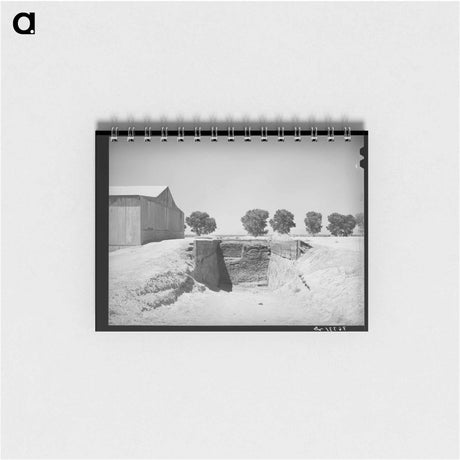アートメモ帳-Trench Silo at Casa Grande Valley Farms
 - ラッセル リー Memo.