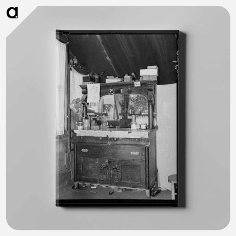 アートパネル-Mennonite Dresser
 - ラッセル リー Canvas.