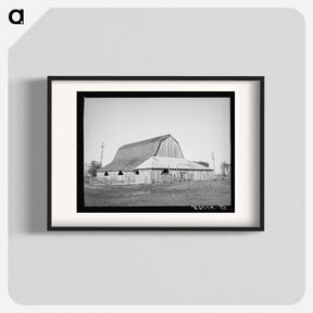 アートポスター-Barn of Carl Rubel
 - ラッセル リー Poster.