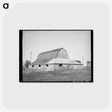 アートポストカード-Barn of Carl Rubel
 - ラッセル リー Postcard.