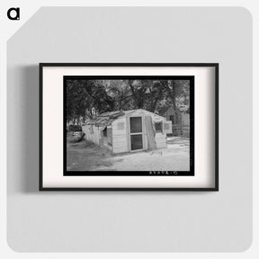 アートポスター-Shack at Community Camp
 - ラッセル リー Poster.