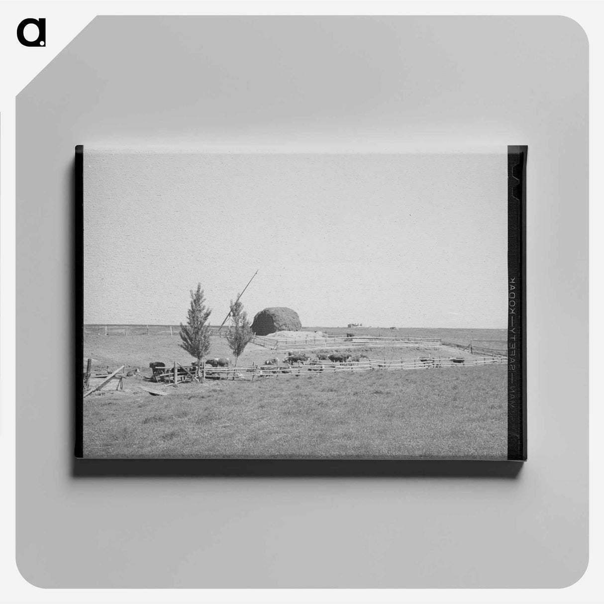 アートパネル-Vale-Owyhee Farm Scene
 - ラッセル リー Canvas.