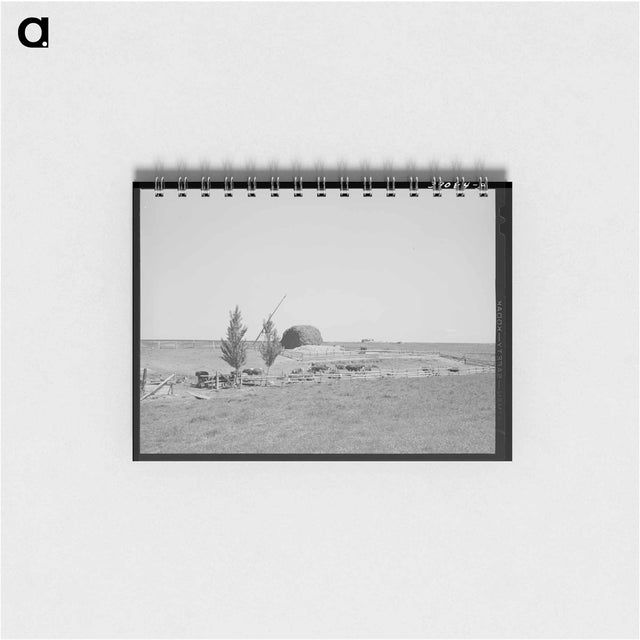 アートメモ帳-Vale-Owyhee Farm Scene
 - ラッセル リー Memo.