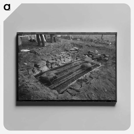 アートパネル-Barbecue Pit, Ridgway
 - ラッセル リー Canvas.