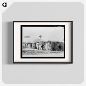 アートポスター-Mexican Housing, Alamo, Texas
 - ラッセル リー Poster.