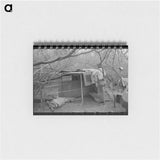 アートメモ帳-Migrant Camp Lean-To
 - ラッセル リー Memo.