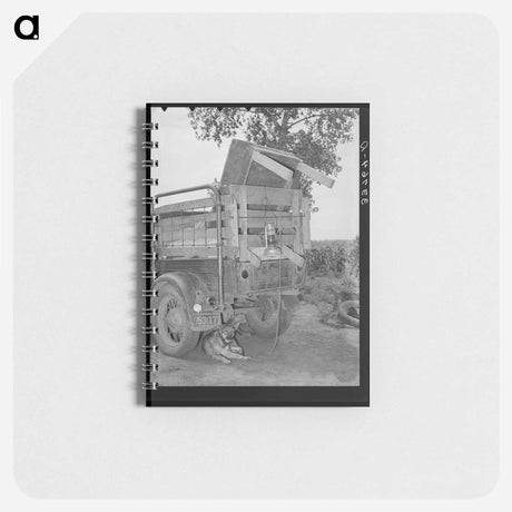 アートメモ帳-Migrant's Truck, Oklahoma
 - ラッセル リー Memo.