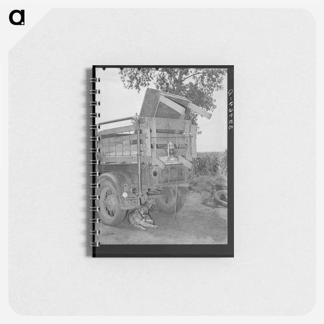 アートメモ帳-Migrant's Truck, Oklahoma
 - ラッセル リー Memo.