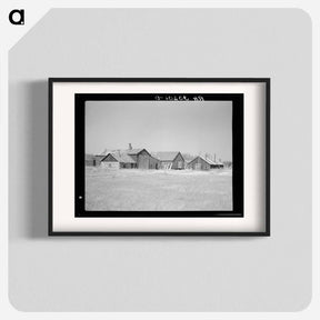 アートポスター-Abandoned Lumber Camp Building
 - ラッセル リー Poster.