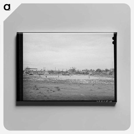 アートパネル-Sandlot Baseball Game, Twin Falls
 - ラッセル リー Canvas.