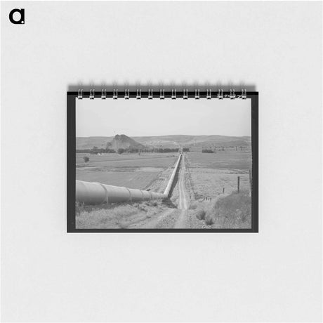 アートメモ帳-Owyhee River Conduit
 - ラッセル リー Memo.
