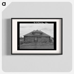 アートポスター-Abandoned Log Cabin
 - ラッセル リー Poster.