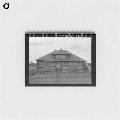 アートメモ帳-Abandoned Log Cabin
 - ラッセル リー Memo.