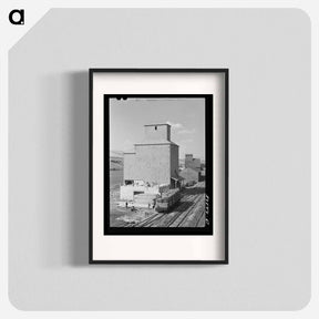 アートポスター-Dayton Wheat Elevator
 - ラッセル リー Poster.