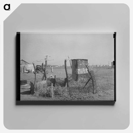 アートパネル-Robstown Garden
 - ラッセル リー Canvas.