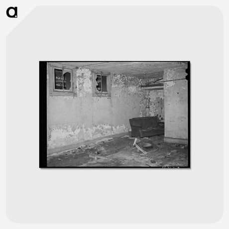 アートポストカード-Abandoned Hospital Room
 - ラッセル リー Postcard.