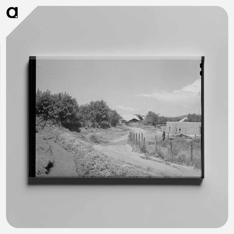 アートパネル-Chamisal Irrigation Ditch
 - ラッセル リー Canvas.