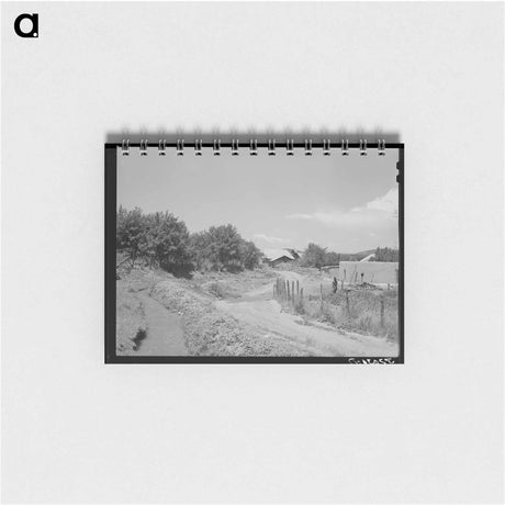 アートメモ帳-Chamisal Irrigation Ditch
 - ラッセル リー Memo.