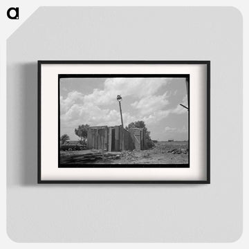 Privy on Sharecropper's Old Farm Unit
 - ラッセル リー Poster.