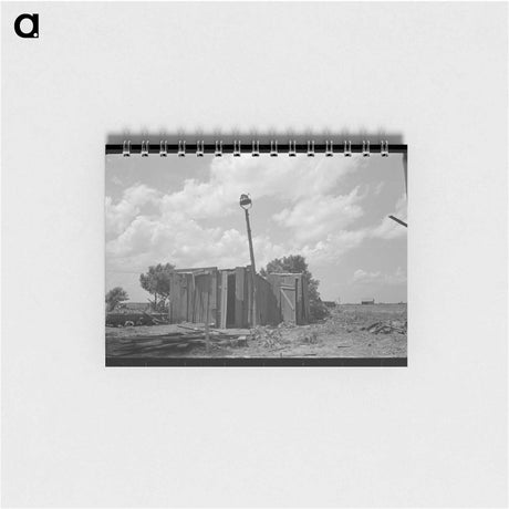 アートメモ帳-Privy on Sharecropper's Old Farm Unit
 - ラッセル リー Memo.
