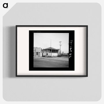 Bandstand. Littlefork, Minnesota
 - ラッセル リー Poster.