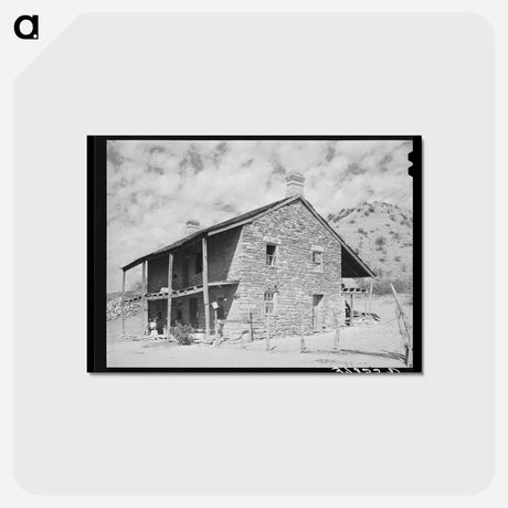 アートポストカード-Jacob Hamlin's Home
 - ラッセル リー Postcard.