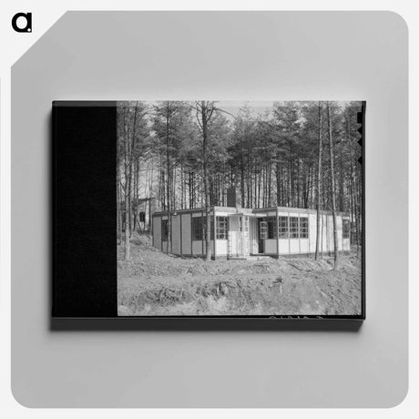 アートパネル-Greenbelt House
 - ラッセル リー Canvas.