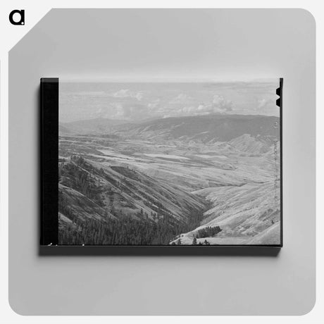 アートパネル-Whitebird Hill Farmland
 - ラッセル リー Canvas.