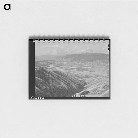 アートメモ帳-Whitebird Hill Farmland
 - ラッセル リー Memo.