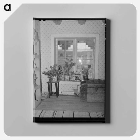 アートパネル-Chamisal Bedroom
 - ラッセル リー Canvas.