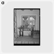 アートポストカード-Chamisal Bedroom
 - ラッセル リー Postcard.