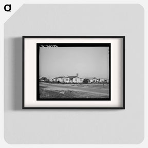 アートポスター-Earlimart Houses
 - ラッセル リー Poster.