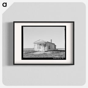 アートポスター-Abandoned House Near Ambrose
 - ラッセル リー Poster.