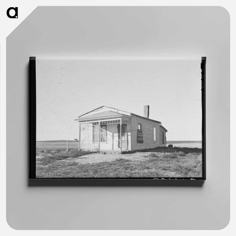 アートパネル-Abandoned House Near Ambrose
 - ラッセル リー Canvas.