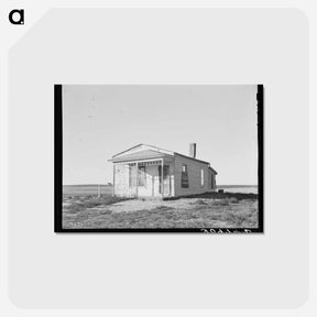 アートポストカード-Abandoned House Near Ambrose
 - ラッセル リー Postcard.