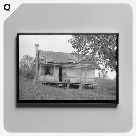 アートパネル-Shack Near Jarreau
 - ラッセル リー Canvas.