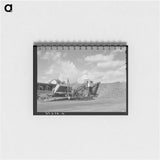 アートメモ帳-Beet Unloading and Piling Machine
 - ラッセル リー Memo.